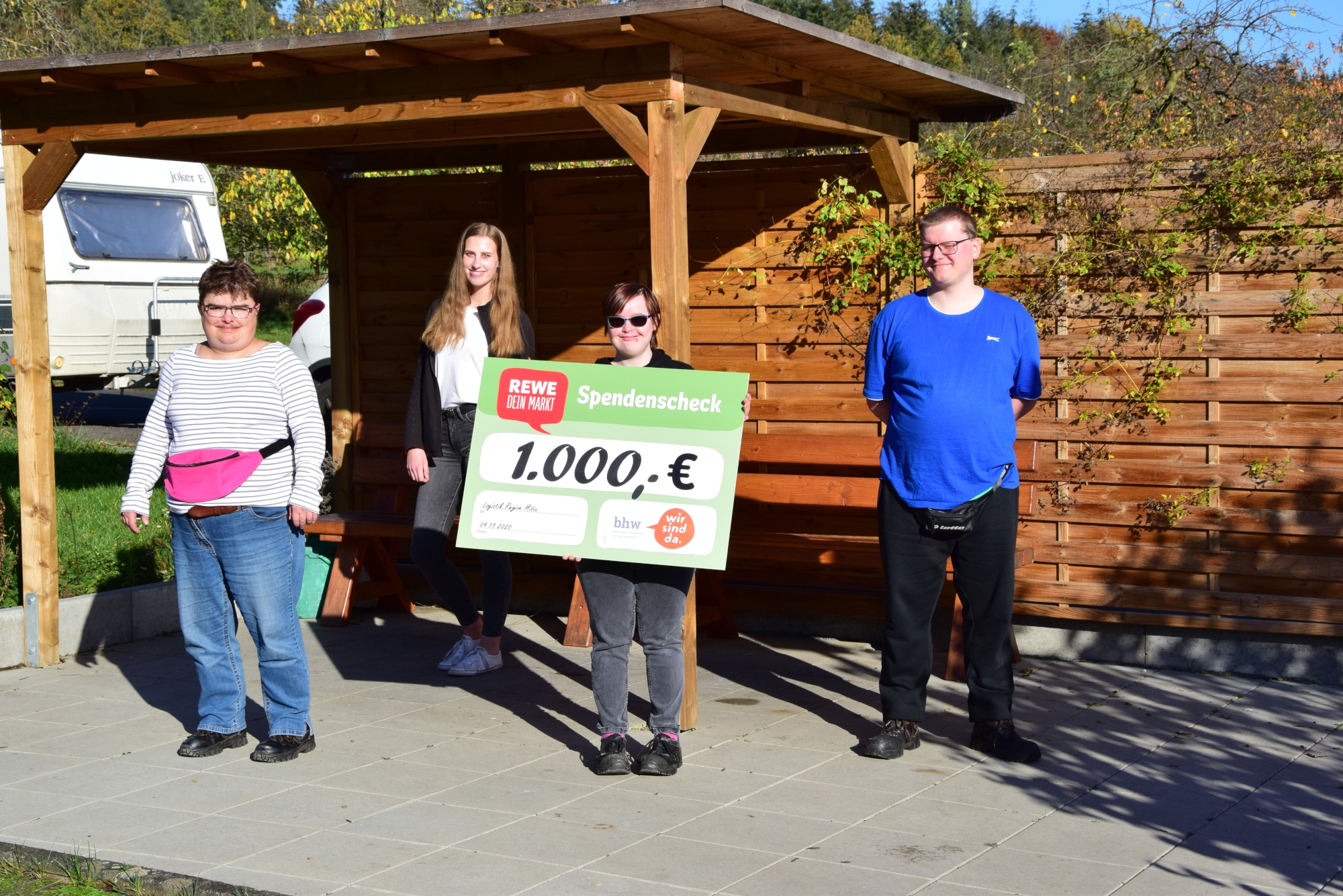 Spendenübergabe