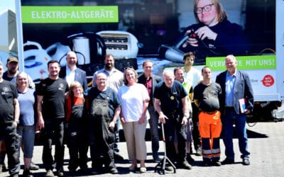 Werbung für Elektro-Altgeräte-Entsorgung