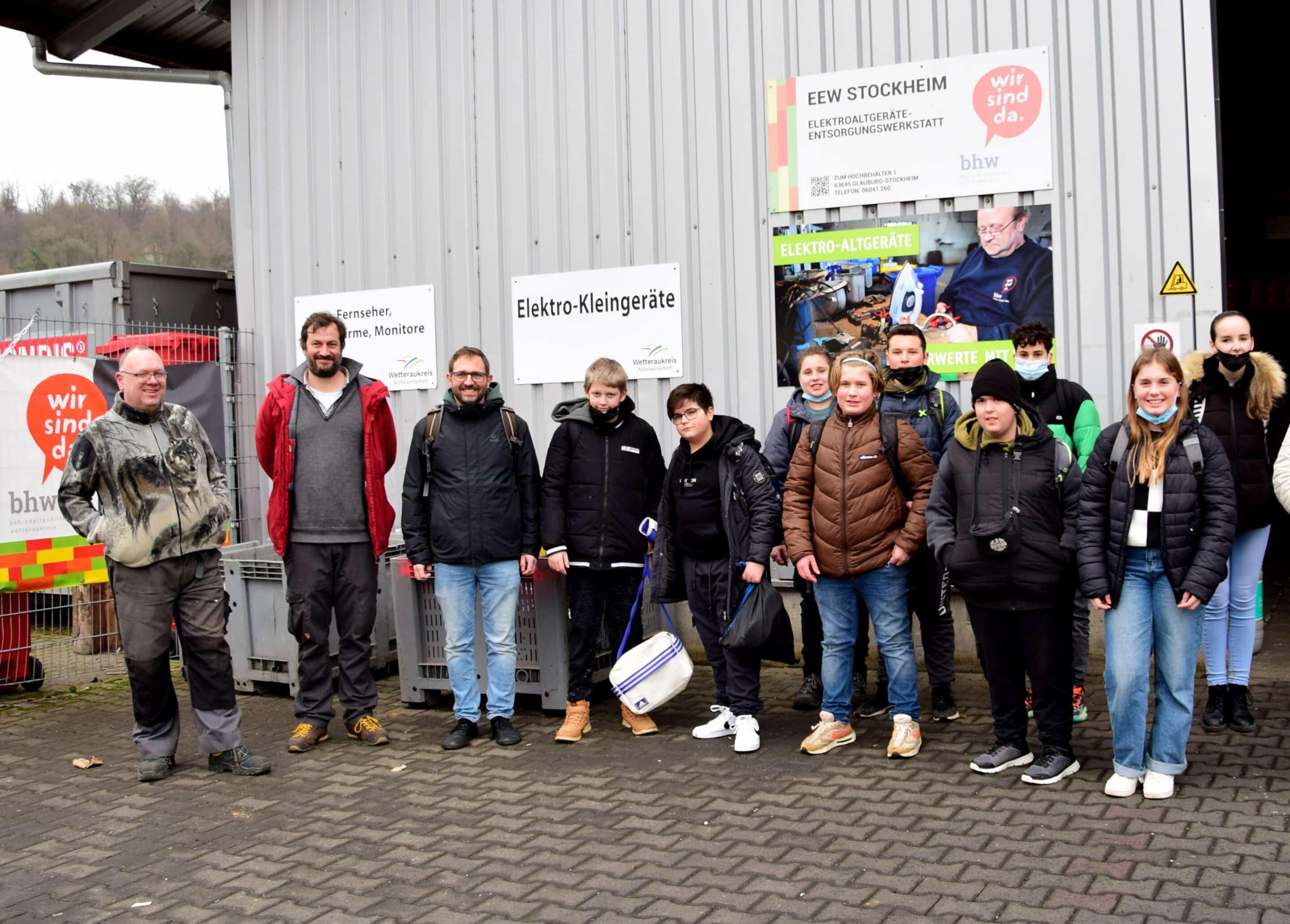 Schüler aus Konradsdorf informieren sich über Recycling